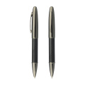 Business Ballpoint Pens Writing Set Smooth Writing Gold Carbon Fiber Roller Ball Pen for Personal Signature, Office,Executive